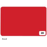 Fotokarton Folia 2-zijdig 50x70cm 300gr nr20 rood [10x]