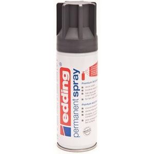 Edding Permanent Spray 5200, 200 ml, antraciet mat
