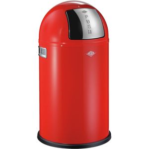 Afvalbak Wesco Pushboy Junior, rood