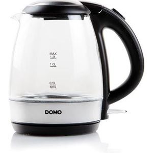 Domo DO9218WK - Waterkoker - Zilver - Zwart