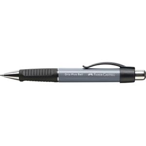 Balpen Faber-Castell Grip plus steengrijs [5x]