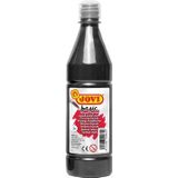 Jovi plakkaatverf, fles van 500 ml, zwart
