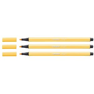 Viltstift STABILO Pen 68/44 medium geel