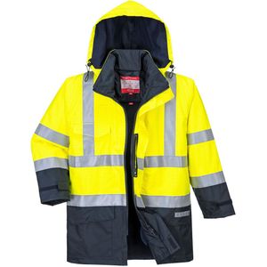 Bizflame Regen Hi-Vis Multi-Beschermend Jack maat Large, YeNa