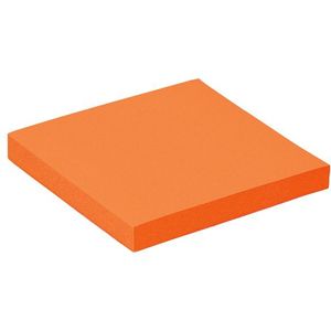 Memoblok Quantore 76x76mm neon oranje [6x]