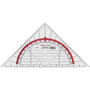 M+R geodriehoek, 16 cm