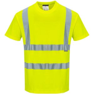 Katoen comfort T-shirt maat 5XL, Yellow