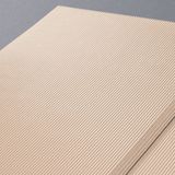 Notitieboek Conceptum A4 Beige gelinieerd hardcover. Genummerde pagina's, inhoudsopgave, sluiting d.m.v.