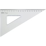 Driehoek Aristo 23620 200mm 30/60graden transparant [10x]