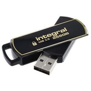 Integral - 256GB - USB-stick - Goud/Zwart - USB 3.0