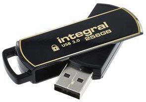 Integral - 256GB - USB-stick - Goud/Zwart - USB 3.0