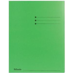 Esselte dossiermap groen, pak van 100 stuks