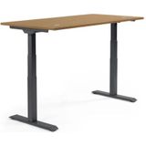 Verstelbare bureau FLEX MODUL nootdecor 1200 zwart