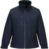 Portwest - Charlotte - Softshelljack - Marine - 3L