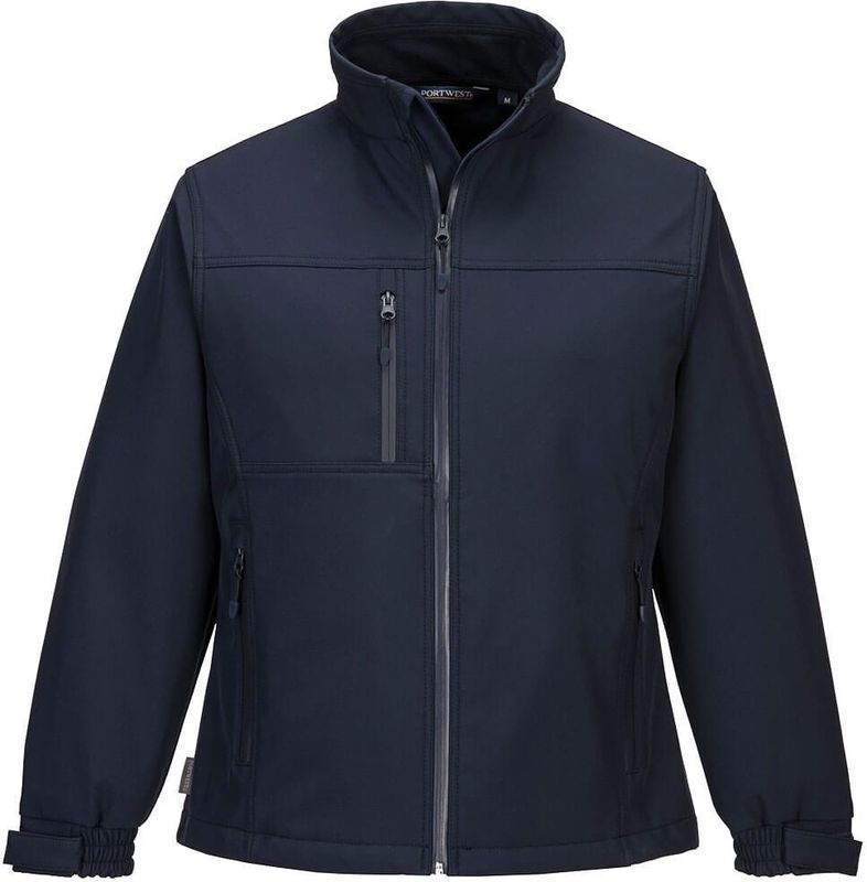 Portwest - Charlotte - Softshelljack - Marine - 3L