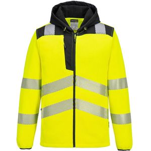 Hi-Vis Technical Fleece maat 4XL, Yellow/Black