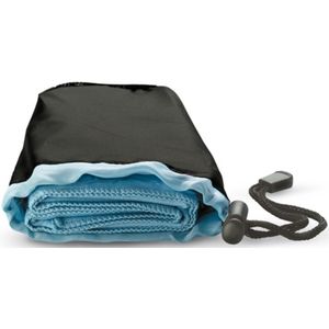 Sporthanddoekje in nylon zakje Drye, blauw