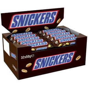 Snoep Snickers reep 32x50 gram