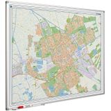 Landkaart bord Softline profiel 8mm, Groningen