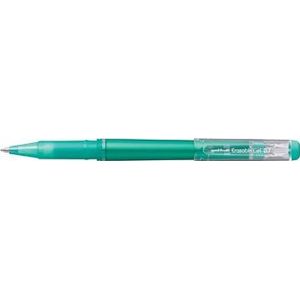 Uni-ball gelroller Erasable Gel, met dop, groen [12x]