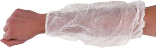 Mouwovertrek - Wit - CMT - 20x40cm - 20mu LDPE - 100 Stuks