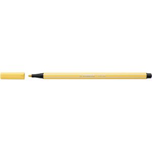 Viltstift STABILO Pen 68/23 licht geel