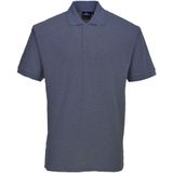 Naples Poloshirt maat XXL, Metal Grey