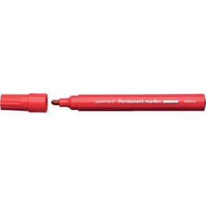 Permanent marker Quantore rond 1-1.5mm rood [10x]