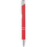 Aluminium balpen Aosta, rood