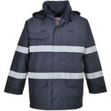 Bizflame Regen Multi Beschermende jas maat Small, Navy