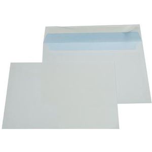 Gallery enveloppen ft 162 x 229 mm, stripsluiting, binnenzijde blauw, doos van 500 stuks