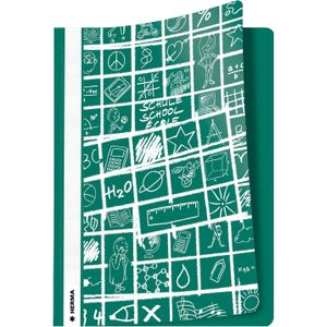 Opbergmappen A4 "SCHOOLYDOO" groen [10x]