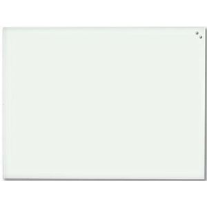 Naga Magnetisch glasbord, wit, ft 60 x 80 cm