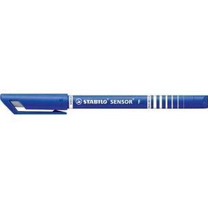 STABILO SENSOR fineliner, 0,3 mm, blauw [10x]