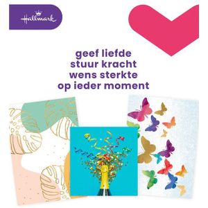 Wenskaart Hallmark navulset blanco 8 kaarten