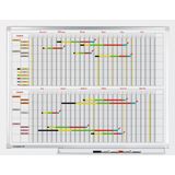 Legamaster PROFESSIONAL jaarplanner 6 maanden 90x120cm