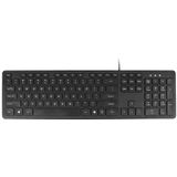 Quantore - Qwerty - Toetsenbord - Zwart - Bedraad - USB-A - 30 stuks