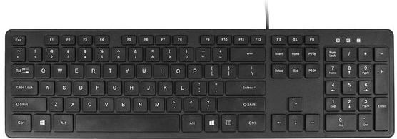 Quantore - Qwerty - Toetsenbord - Zwart - Bedraad - USB-A - 30 stuks