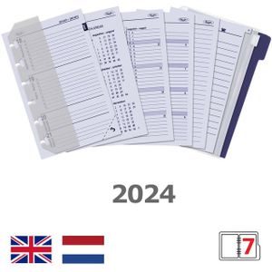 Agendavulling 2024 Kalpa Pocket jaardoos 7dagen/2pagina's