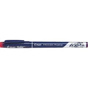 Pilot fineliner Frixion rood [12x]
