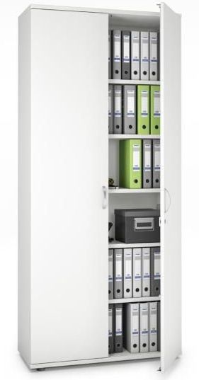 Draaideurkast MULTI M pro wit 1000 Deurstop midden 2250 mm (6 OH)