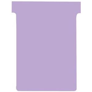 Nobo T-planbordkaarten index 3, ft 120 x 92 mm, violet