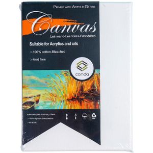 Canvas Conda 13x18cm gebleekt katoen [10x]