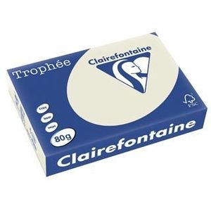 Clairefontaine TrophA(C)e Pastel A4, 80 g, 500 vel, parelgrijs