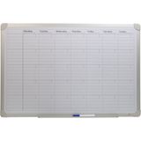 Whiteboard  Maand Planner  60 x 90 cm