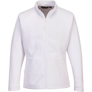 Aran Dames Fleece maat XL, White