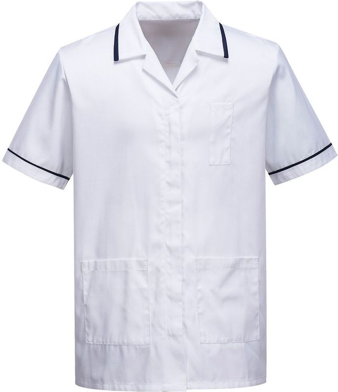 PORTWEST C820 GEZONDHEIDSZORG TUNIEK - WIT - 2XL