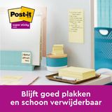 Memoblok 3M Post-it Z-Note S330 Super Sticky 76x76mm geel