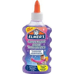 Elmer's glitterlijm, flacon van 177 ml, paars