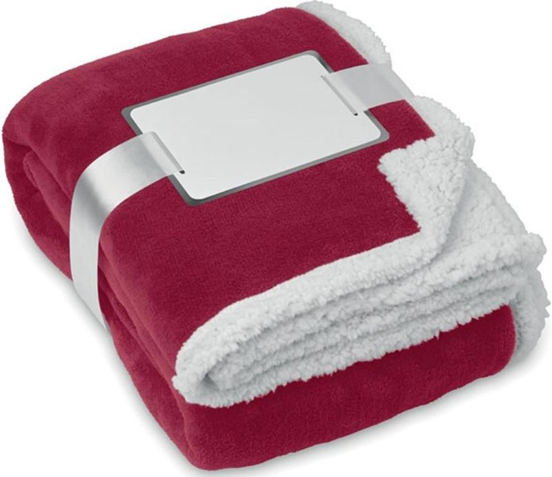 Dekens, koraal fleece/sherpa Zermatt, bordeaux